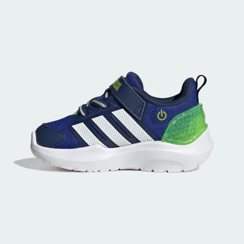 Adidas LIGHTORAMA Shoes INFANTS Lucid Blue / Cloud White / Solar Slime (JQ4161)