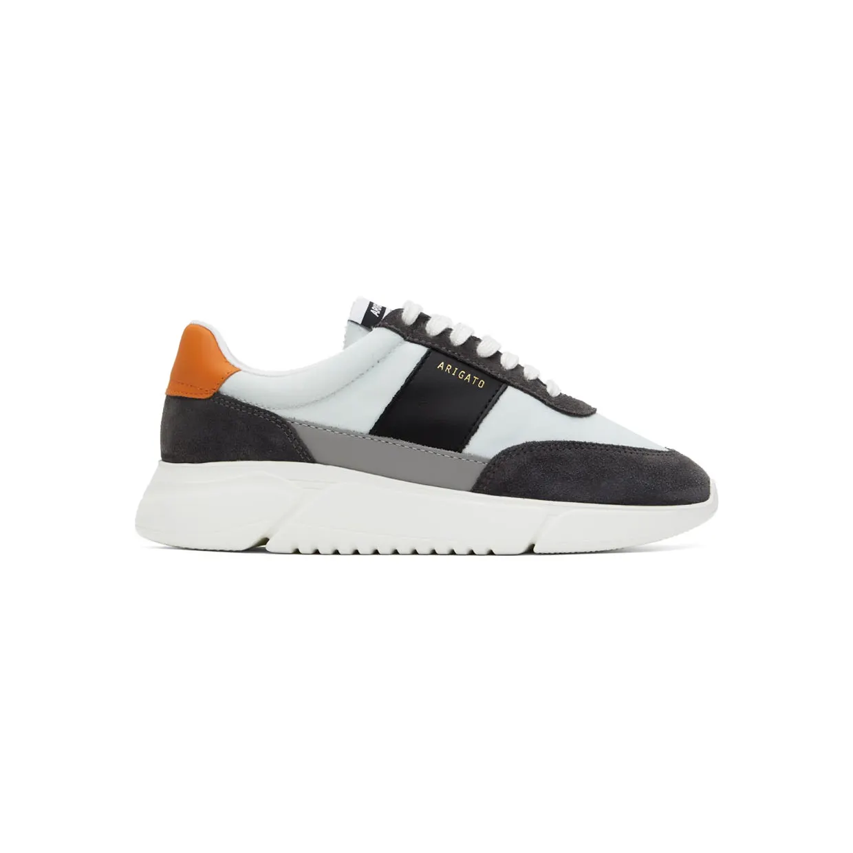 Axel Arigato Black & Orange Genesis Vintage Runner Sneakers (35048)