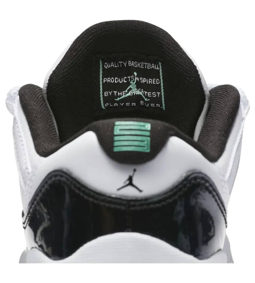 Air Jordan 11 Retro Low PS ‘Emerald’ white/black-emerald rise (505835-145)