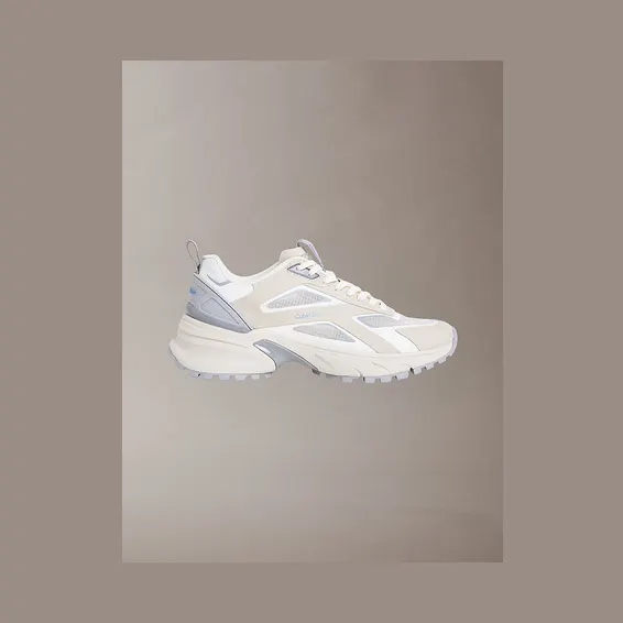 Calvin Klein Trailblazer — Ripstop Runner “OATMEAL/MARSHMALLOW/CLOUDBURST” (HW0HW030190GC)