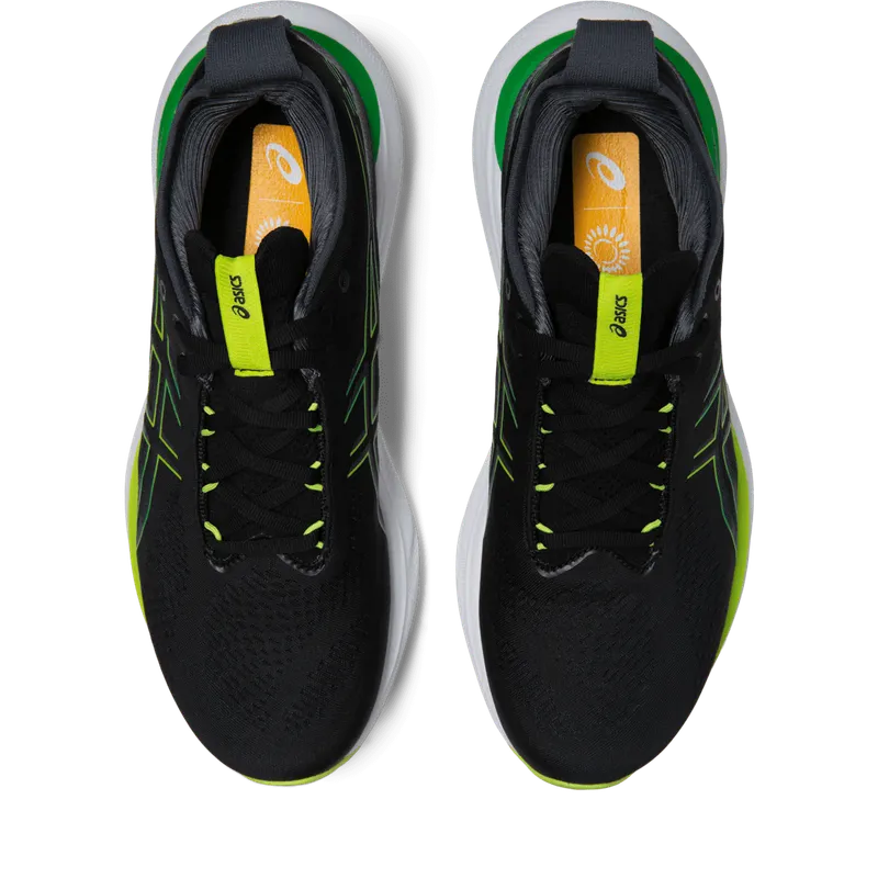 Asics GEL-NIMBUS 25 Black/Lime Zest (1011B547.003)