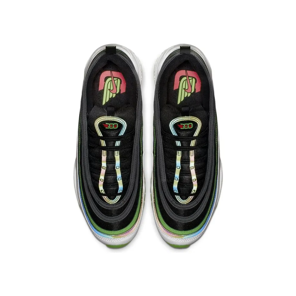 Nike Air Max 97 Dallas Home Black/Bright Crimson-White-Rage Green (CD7788-001)