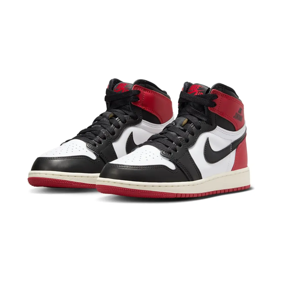 Jordan 1 Retro High OG GS “Black Toe Reimagined” (FD1437-106)
