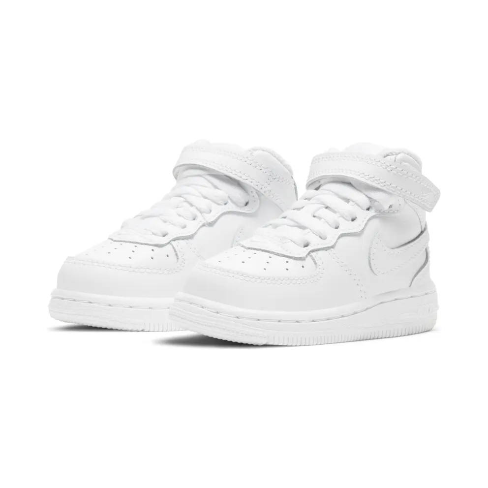 Nike Air Force 1 Mid White (TD) White (314197-113)