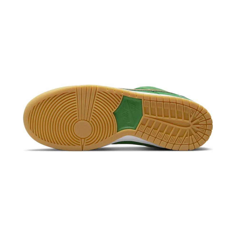 Nike SB Dunk Low Pro St. Patricks Day – “Green / White / Black / Gold” (BQ6817-303)