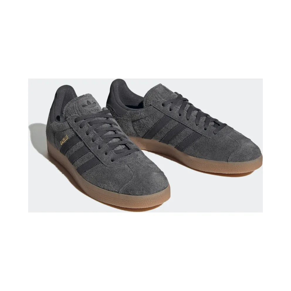 Adidas Gazelle Grey Six / Carbon / Gum (GY7371)