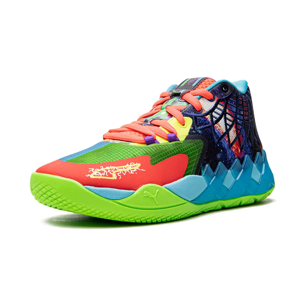 Men’s PUMA Mb1 Be You Youth Green Gecko/Red Blast (376889-01)