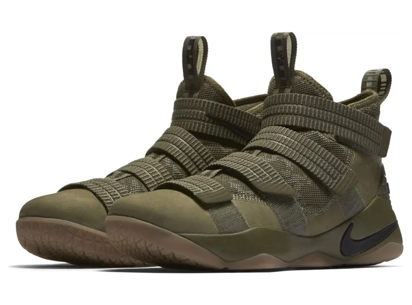 Nike LeBron Zoom Soldier 11 Olive Camo
