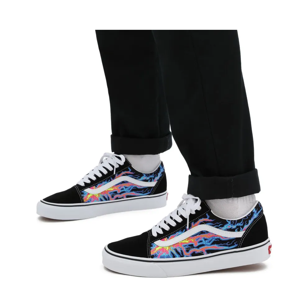 VANS Electric Flame Old Skool Shoes Black (VN0A5KRFB03)