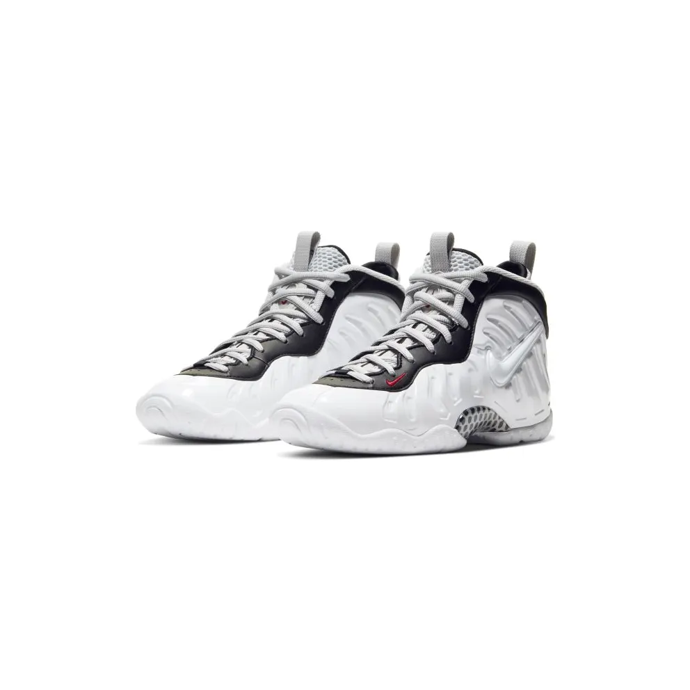 Nike Air Foamposite Pro White Black University Red (GS) White/Black-University Red (644792-103)