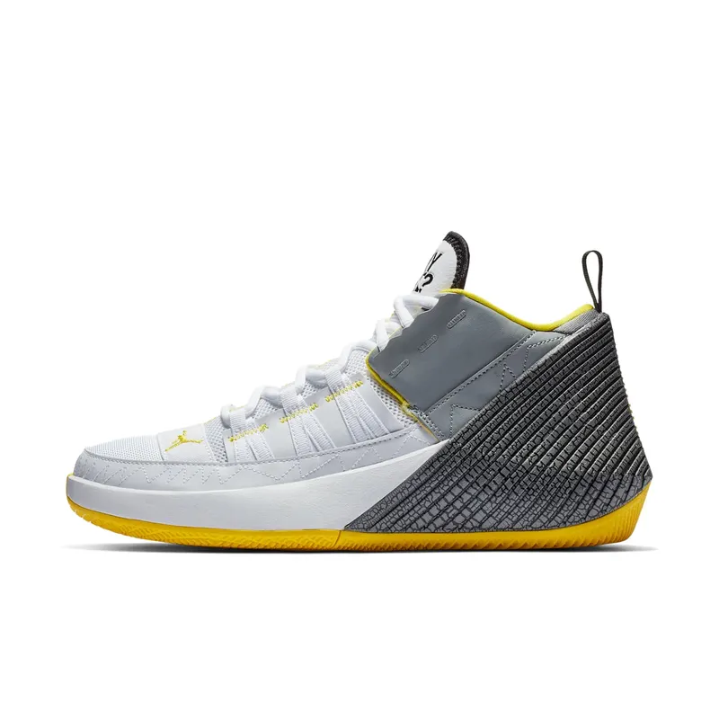 Jordan Why Not Zer0.1 Chaos White White/Particle Grey-Black-Opti Yellow (BV5498-100)