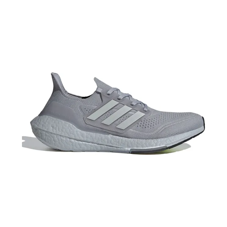 Adidas UltraBoost 21 ‘Halo Silver’ Halo Silver/Grey Two/Solar Yellow (FY0432)