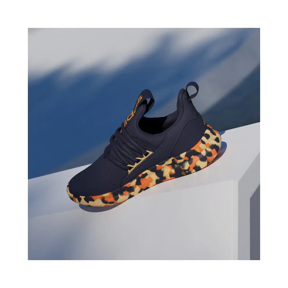 adidas Lite Racer Adapt 7.0 Shadow Navy Ice Tangerine (JS2286)
