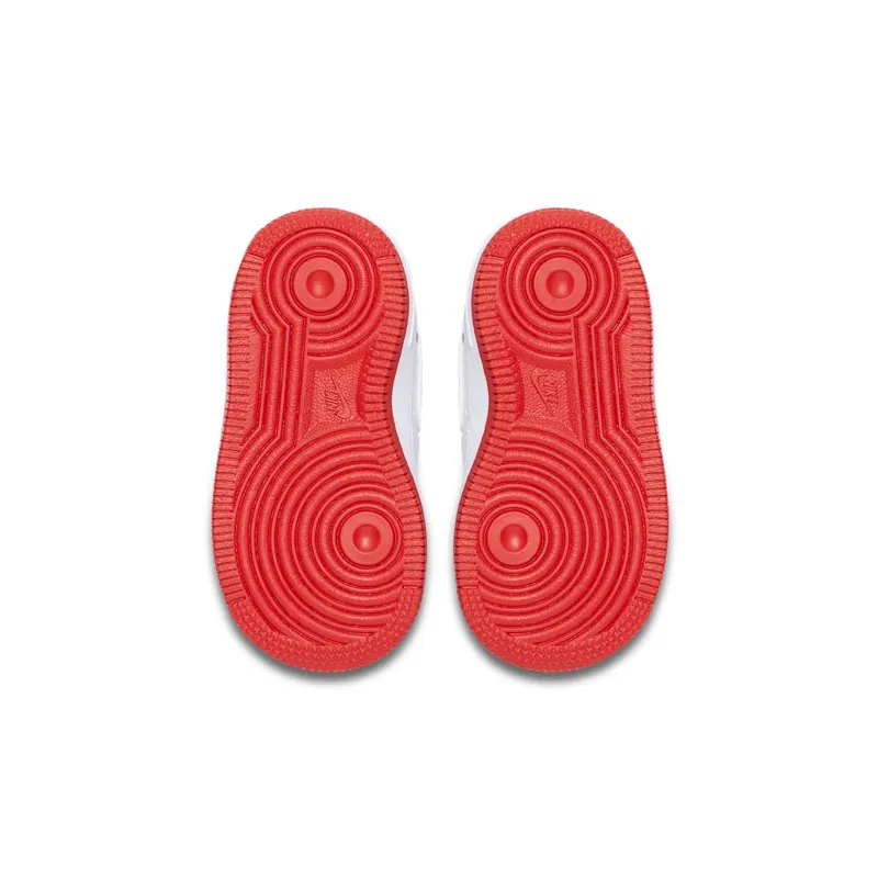Nike Air Force 1 Low White University Red (TD) White/University Red (CU0815-101)