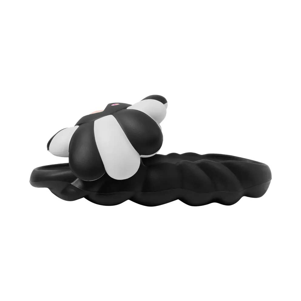 Takashi Murakami Ohana Full-Bloom Slide “Complexcon Black” (TM68)