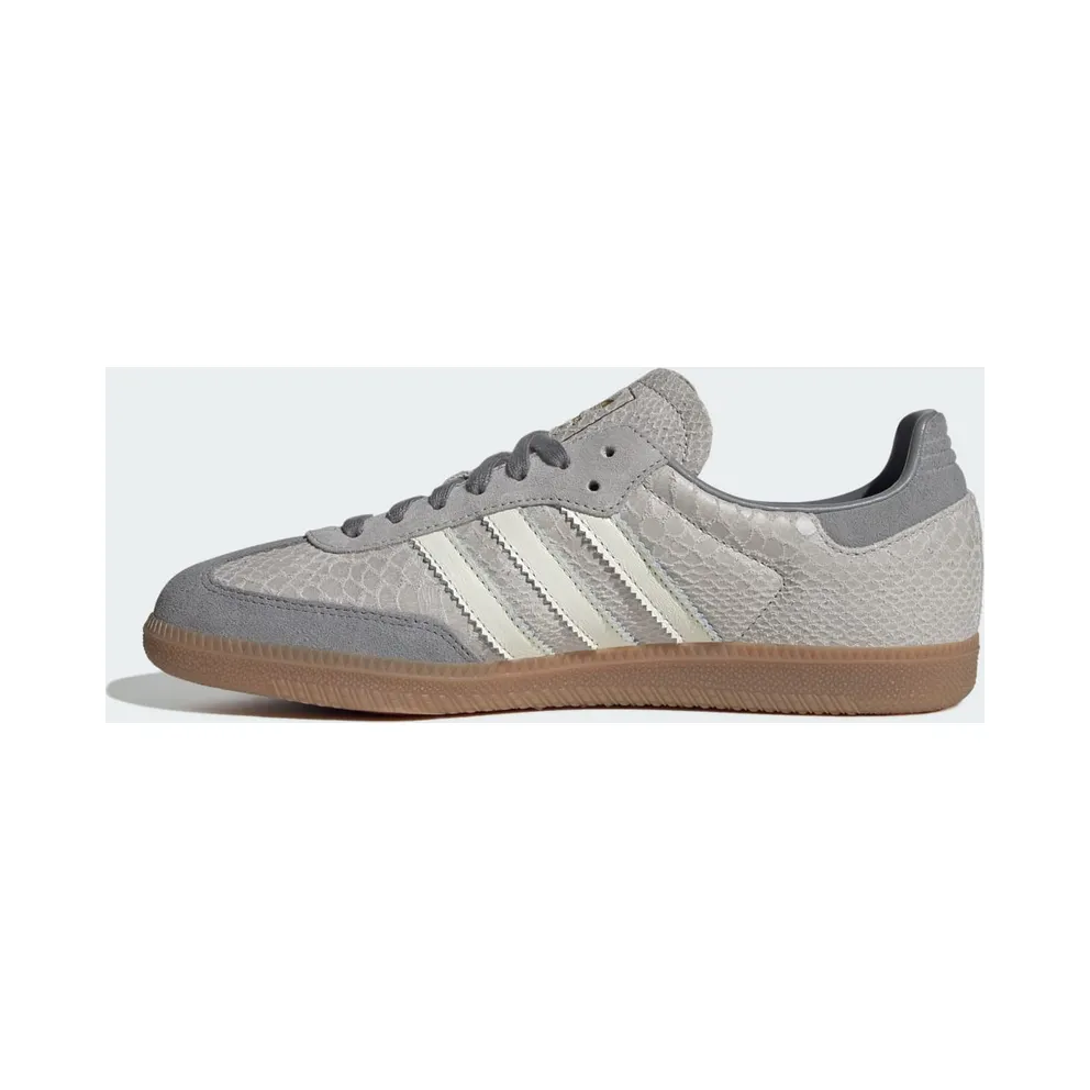 Adidas SAMBA OG Grey Two / Off White / Gum “Snake” (KK3274)