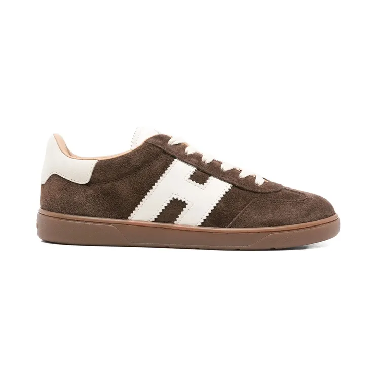 Hogan Cool Logo-patch Leather “Brown” (HXW6470FB60U HK02FJ)