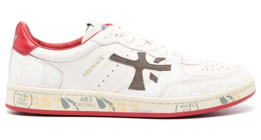 Premiata Clay low-top sneakers – Beige (BSKTCLAY6777)