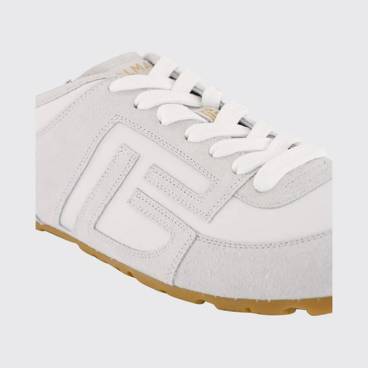 Balmain Racer 45 Leather Sneakers White (GM1VI410LTNP0FA) (3)