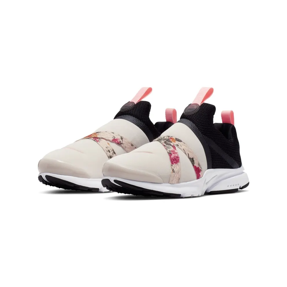 Nike Presto Extreme Vintage Floral (GS) Black/Pink Tint-Pale Ivory-White (BQ5294-001)