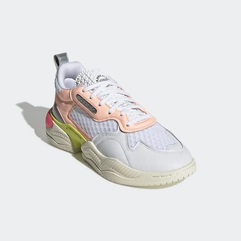 adidas Supercourt RX Cloud White Cloud White (W) Cloud White/Cloud White/Flash Red (FV3675)
