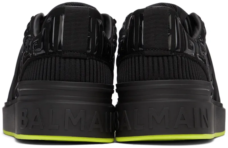 Balmain Black Skate Low (XM1VI292TSNL)