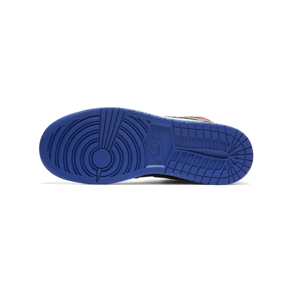 Jordan 1 Retro Top 3 (GS) Black/Varsity Red-Varsity Royal (575441-026)