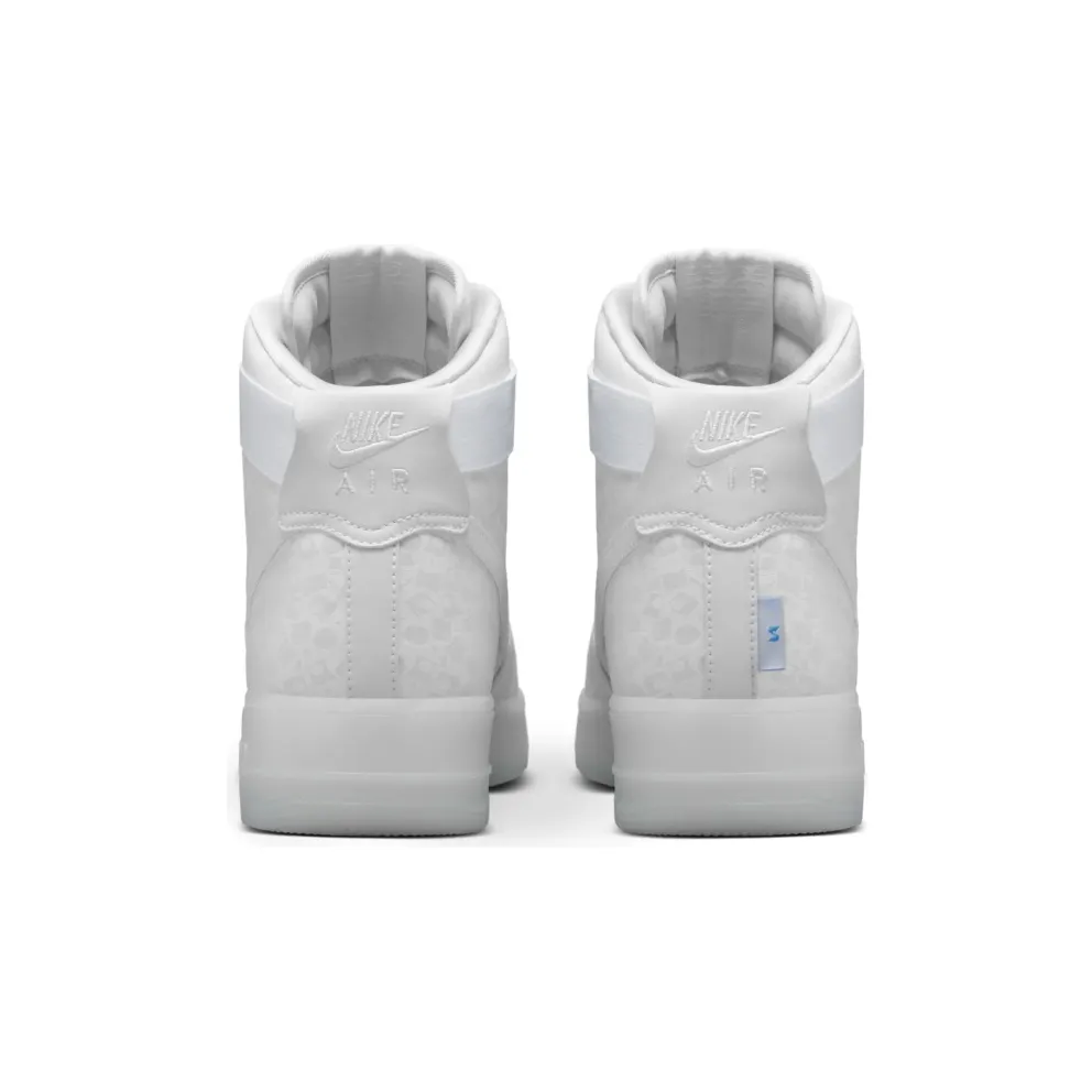 Nike Air Force 1 High Stash (AF100) White/White-White (AO9296-100)