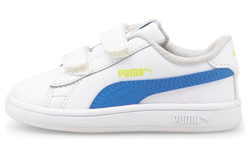 Puma Smash v2 Wit/Blauw (365174-33)