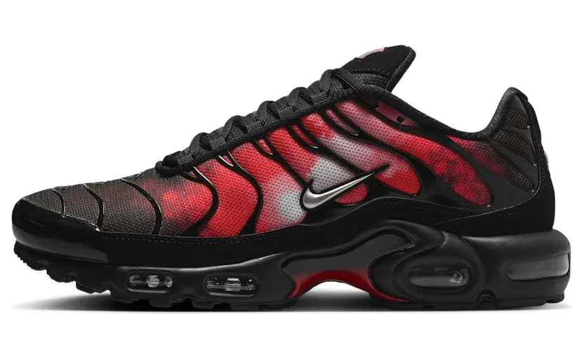 Nike Air Max Plus Black/University Red/Metallic Silver (IR1998-001)