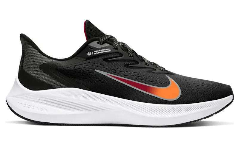 Nike Air Zoom Winflo 7 Black Total Orange (CJ0291-011)