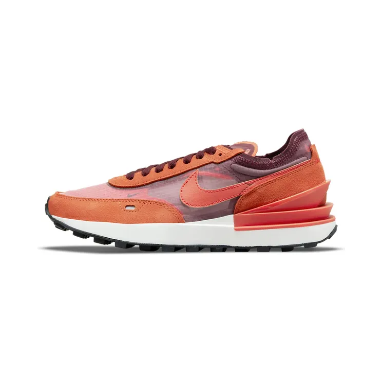 Nike Waffle Oneen Red “Dark Beetroot / Sport Spice / Black / Orange” (DN4696-600)