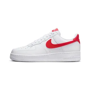Nike Air Force 1 07 Swoosh Armor “White / Black / Fire Red” (HF4291-100)