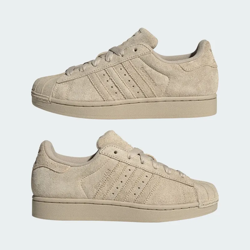 Adidas SUPERSTAR II Shoes Khaki Three / Khaki Three / Core Black (KJ4654)