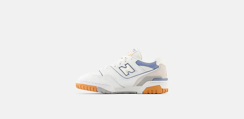 New Balance 550 White Mercury Blue (GSB550WB)
