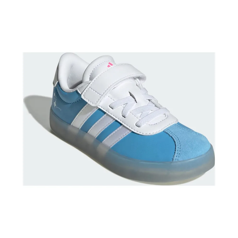 Adidas VL Court 3.0 Kids Semi Blue Burst / Cloud White / Lucid Pink (JR4901)