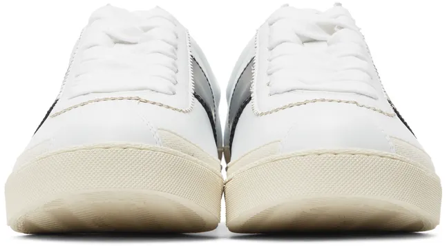 TOM FORD White & Black Bannister Sneakers (J1261T-TAP001)