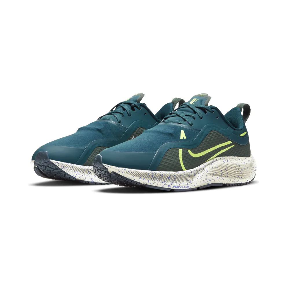 Nike Air Zoom Pegasus 37 Shield “Midnight Turquoise / Vintage Green / Astronomy Blue / Volt” (CQ7935-300)
