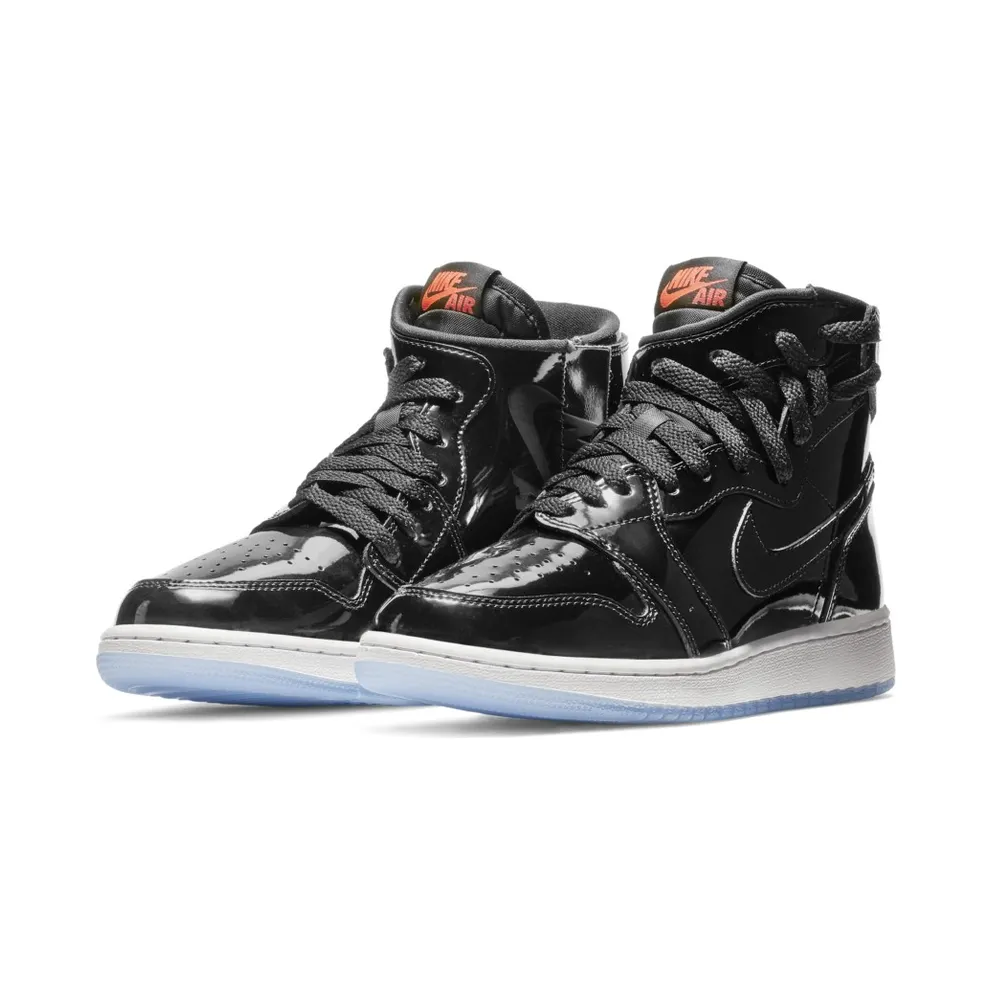 Jordan 1 Rebel XX Black Patent (W) Black/Black-Infrared 23-White (AR5599-001)