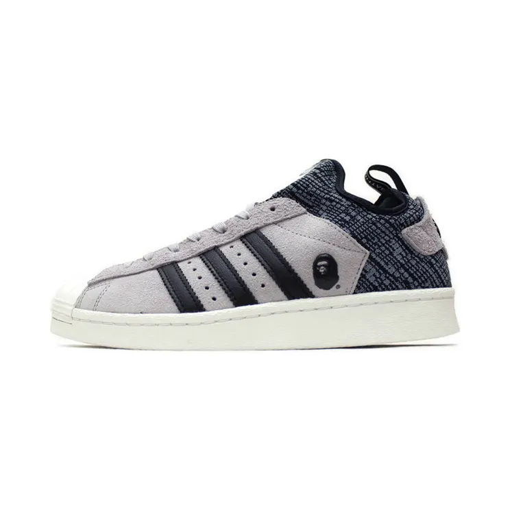 Adidas A Bathing Ape x Neighborhood x Superstar Boost ‘Grey Black’ Gry/Cblack/Owht (CG2917)