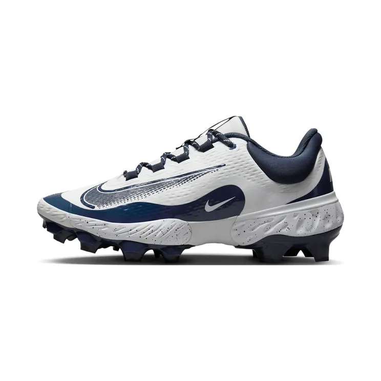 Nike Alpha Huarache Elite 4 Low MCS “White Midnight Navy” (FD6255-107)