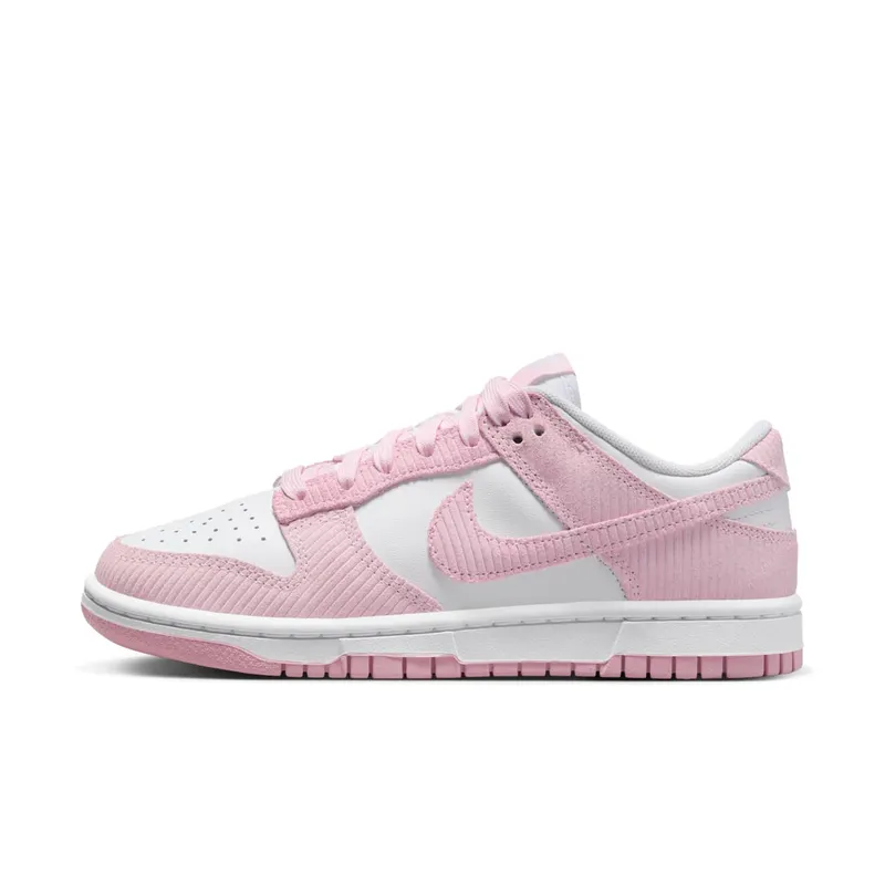 Nike DUNK LOW “PINK CORDUROY” (FN7167-100)
