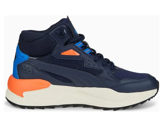 Puma X-Ray Speed Mid WTR Youth Blauw/Oranje (387385-02)