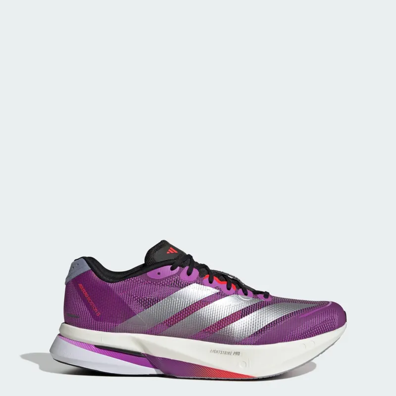 adidas Adizero Boston 13 Purple Burst Silver Metallic (JS4943)