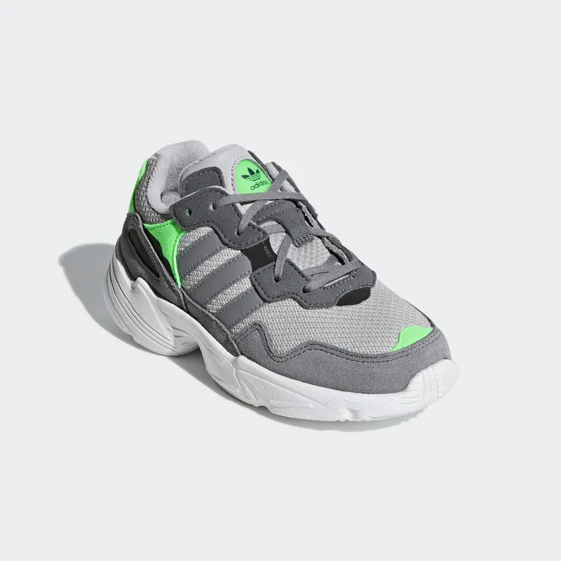 adidas Yung-96 Grey Shock Pink (PS) Grey Two/Grey Three/Shock Pink (F34280)