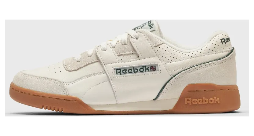 Reebok Workout Chalk / Dark Green / Vintage Chalk