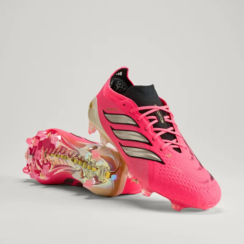 Adidas Predator Elite FG Football Boots, Pink, Größe 41 ⅓ (HP9973)