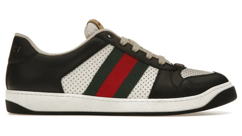 Gucci Screener Black White Green Red Web (546163 AAA4S 1061)