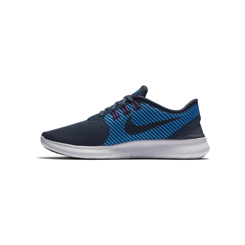 Nike Free Rn Cmtr Sqdrn Blue Dark Obsidian-Hrtg Cyn-Hy (W) (831511-400)