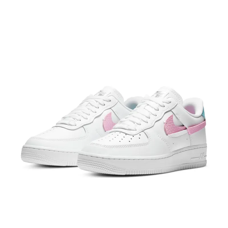 Nike Air Force 1 LXX White Pink Aqua (W) White/Pink Rise-Bleached Aqua (DC1164-101)